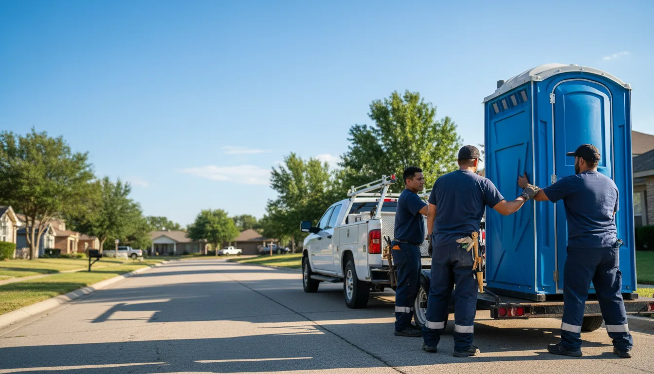Portable Toilet Rental in Smithton, IL near me